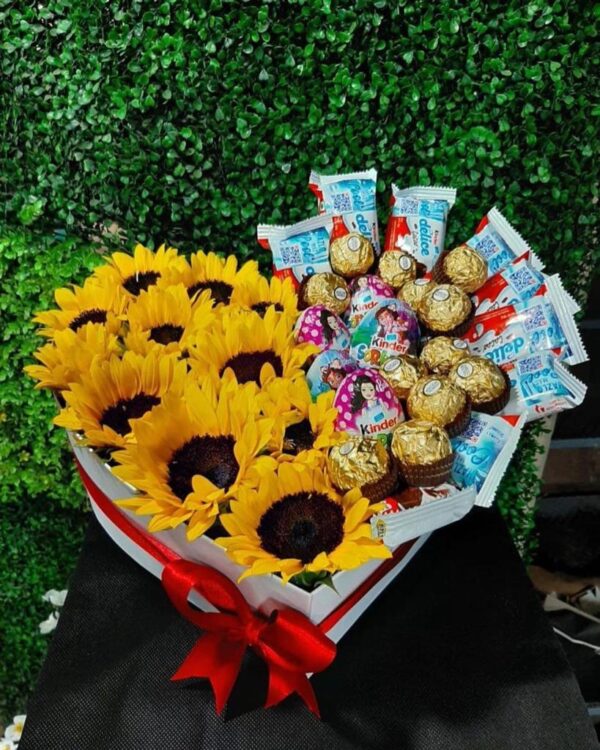 CORAZON GIRASOL FERRERO.