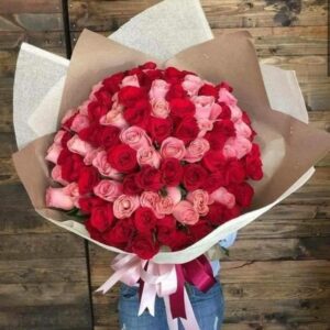 RAMO DE 200 ROSAS BICOLOR